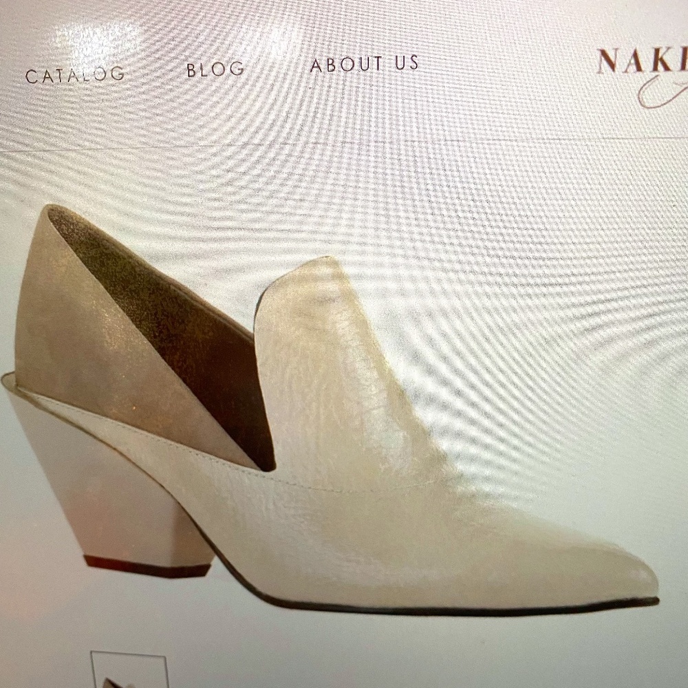 Beautiful tonal patent and nubuck leather shoes